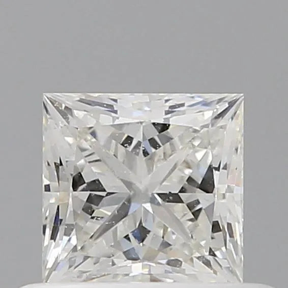 0.50ct Princess Natural Diamond (Colour H, Clarity SI2, GIA Certified)