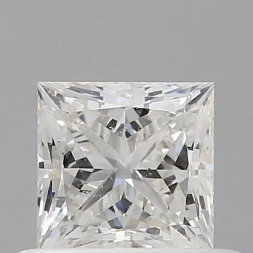 0.50ct Princess Natural Diamond (Colour H, Clarity SI2, GIA Certified)