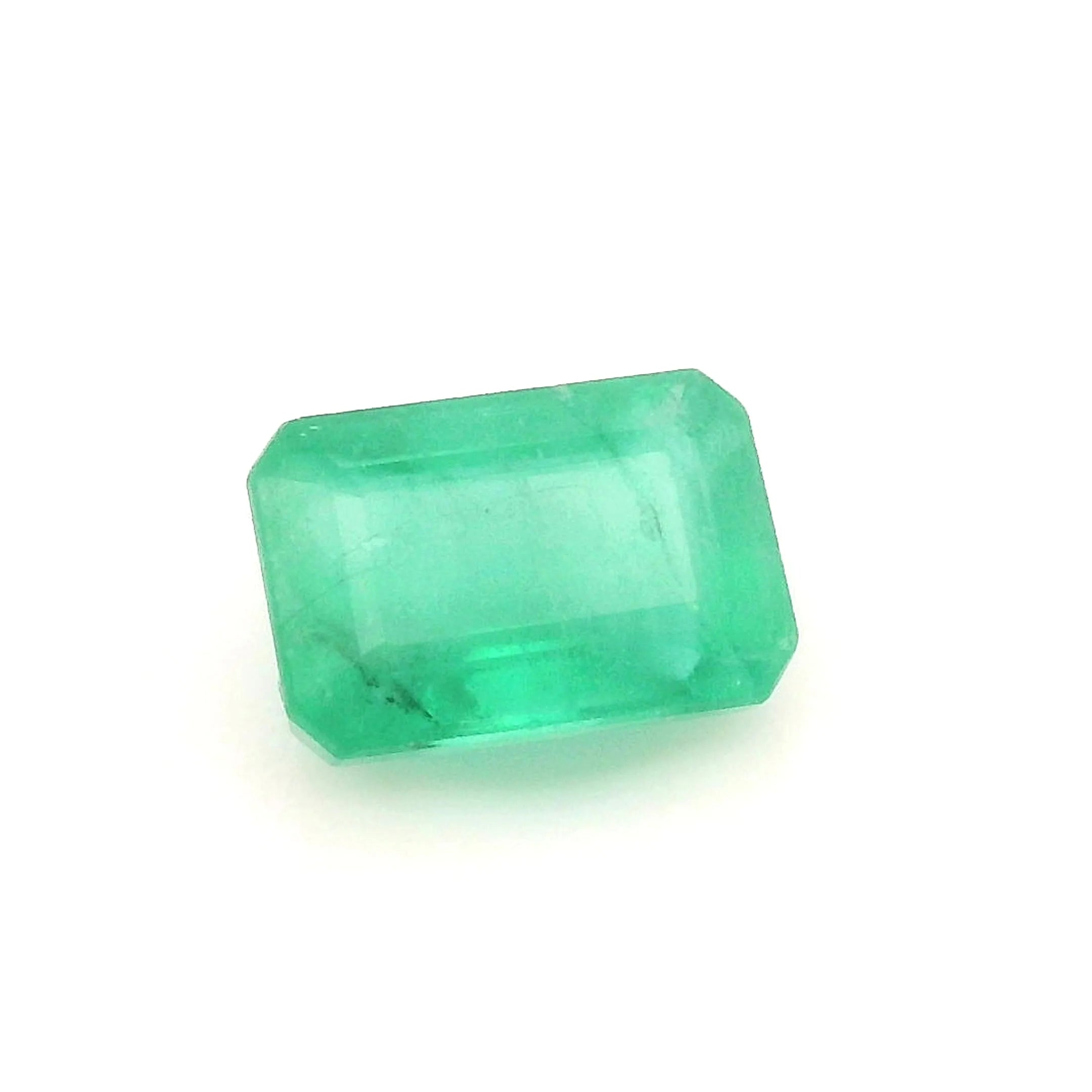 0.70ct Emerald Natural Emerald (Colour Green, Clarity Moderately Included, Cut Faceted)