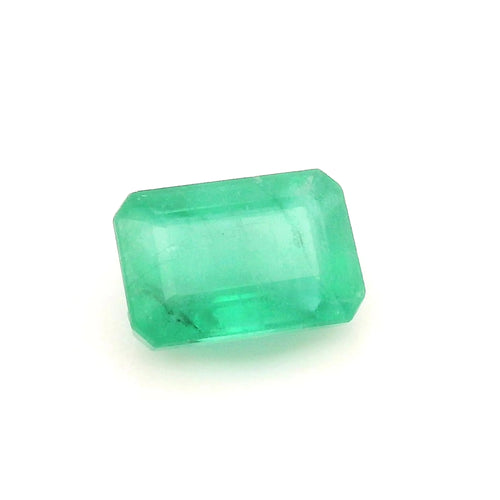 0.70ct Emerald Natural Emerald (Colour Green, Clarity Moderately Included, Cut Faceted)