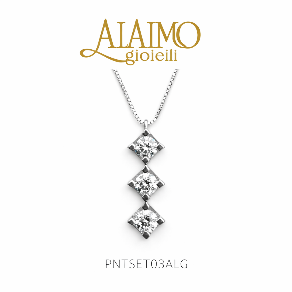 P.L. Trilogy Diamanti PINTSET03 Oro Bianco 18kt