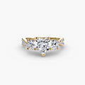 Three-Stone with Pavé Band 2