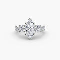 Three-Stone with Pavé Band 2