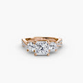 Three-Stone with Pavé Band 2