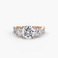 Three-Stone with Pavé Band 2