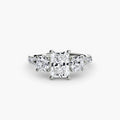 Three-Stone with Pavé Band 3