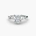 Three-Stone Ring (Baguette Side Stones)
