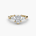Three-Stone Ring (Baguette Side Stones)