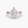 Three-Stone Ring (Baguette Side Stones)
