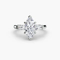 Three-Stone Ring (Baguette Side Stones)