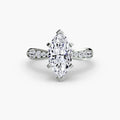 Solitaire with Pavé 3