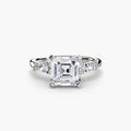 The Floral Accent Solitaire