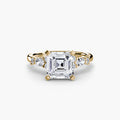 The Floral Accent Solitaire