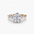 The Floral Accent Solitaire