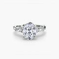 The Floral Accent Solitaire