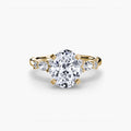 The Floral Accent Solitaire