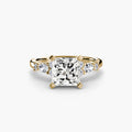 The Floral Accent Solitaire