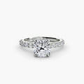 Solitaire with Pavé 6