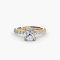 Solitaire with Pavé 6