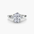 Baguette Accent Solitaire