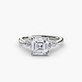 Solitaire with Shoulder Accents 2