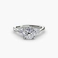 Solitaire with Shoulder Accents 2