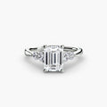Solitaire with Shoulder Accents 2