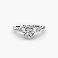 Solitaire with Shoulder Accents 2