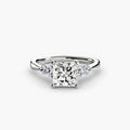Solitaire with Shoulder Accents 2