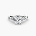 Solitaire with Shoulder Accents 2