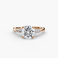 Solitaire with Shoulder Accents 2