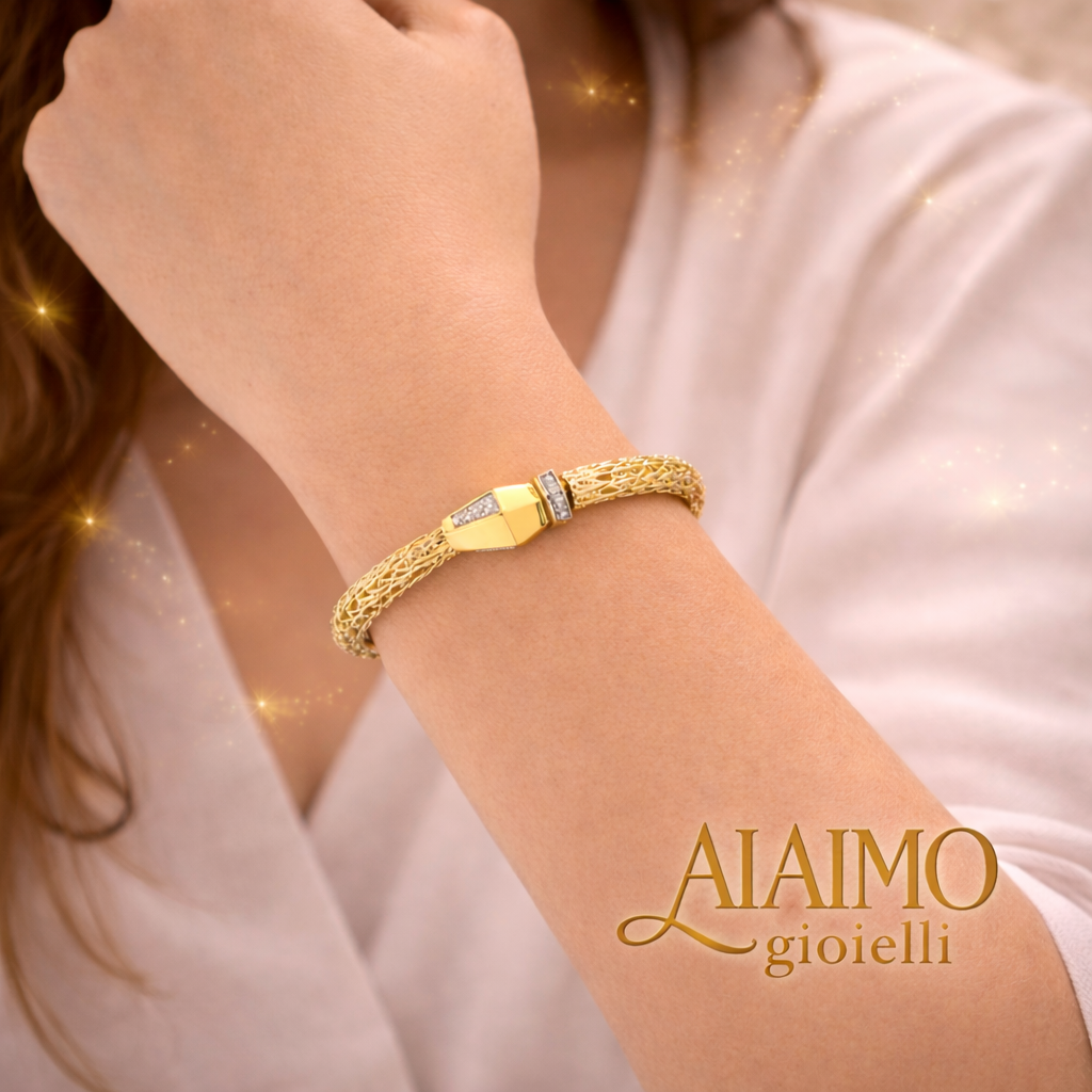 Bracciale B71 Oro 18kt braccialanm3255