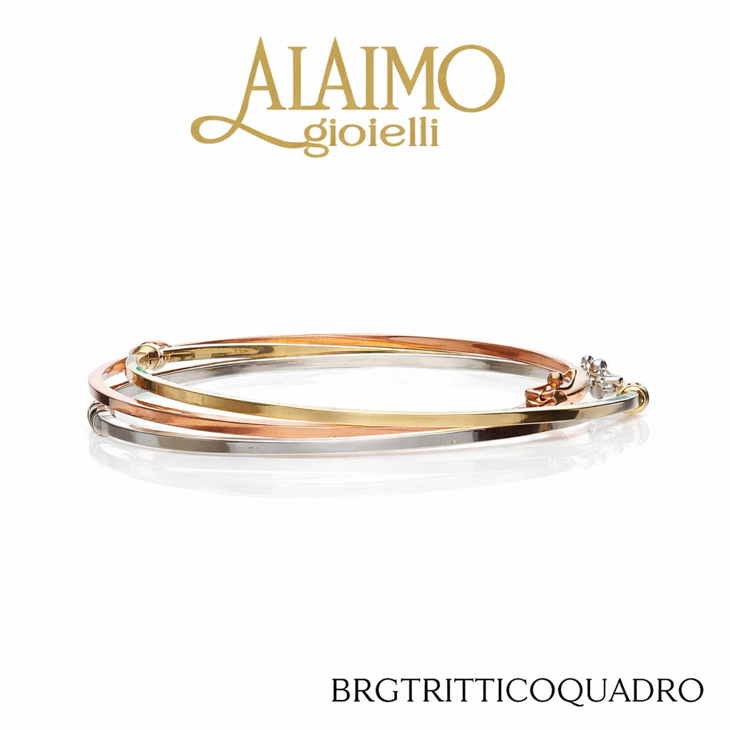 Bracciale B71 Oro 18kt braccialebrgtritticoquadro