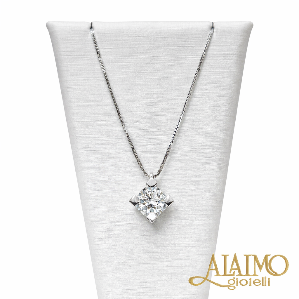 Pendente Punto Luce Diamanti . PENSET03A Oro 18kt