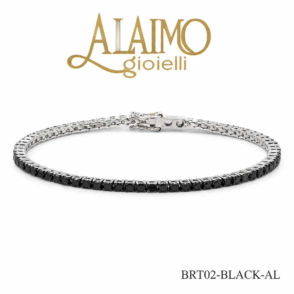 Tennis BRT02-B Oro 18kt Black