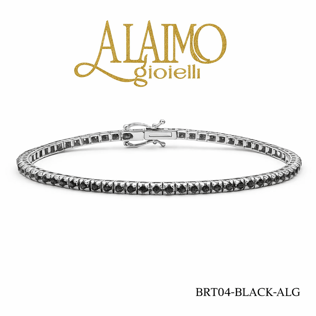 Tennis BRT04-B Oro 18kt Black