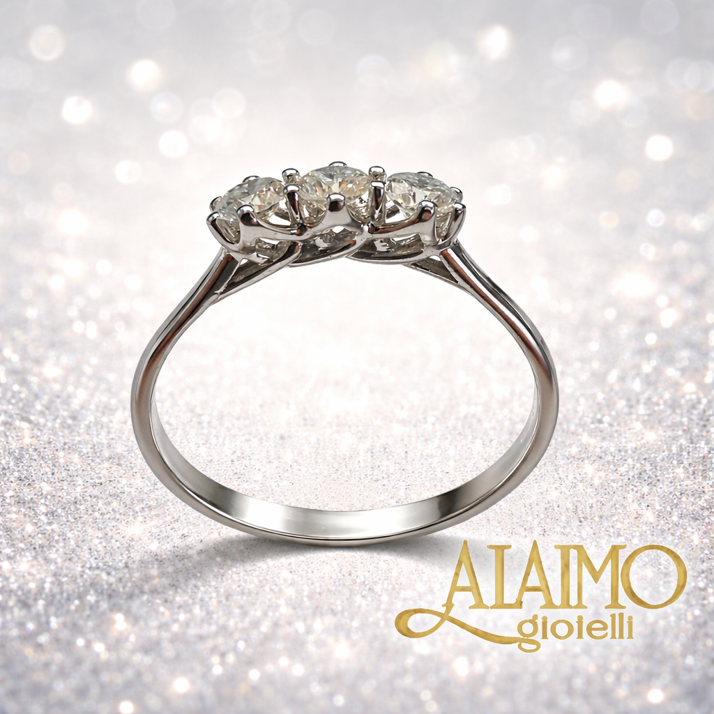 Trilogy Diamanti SPE36880 Oro Bianco 18kt