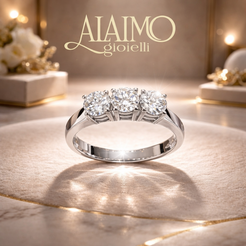 Trilogy Diamanti AT01 Oro Bianco 18kt