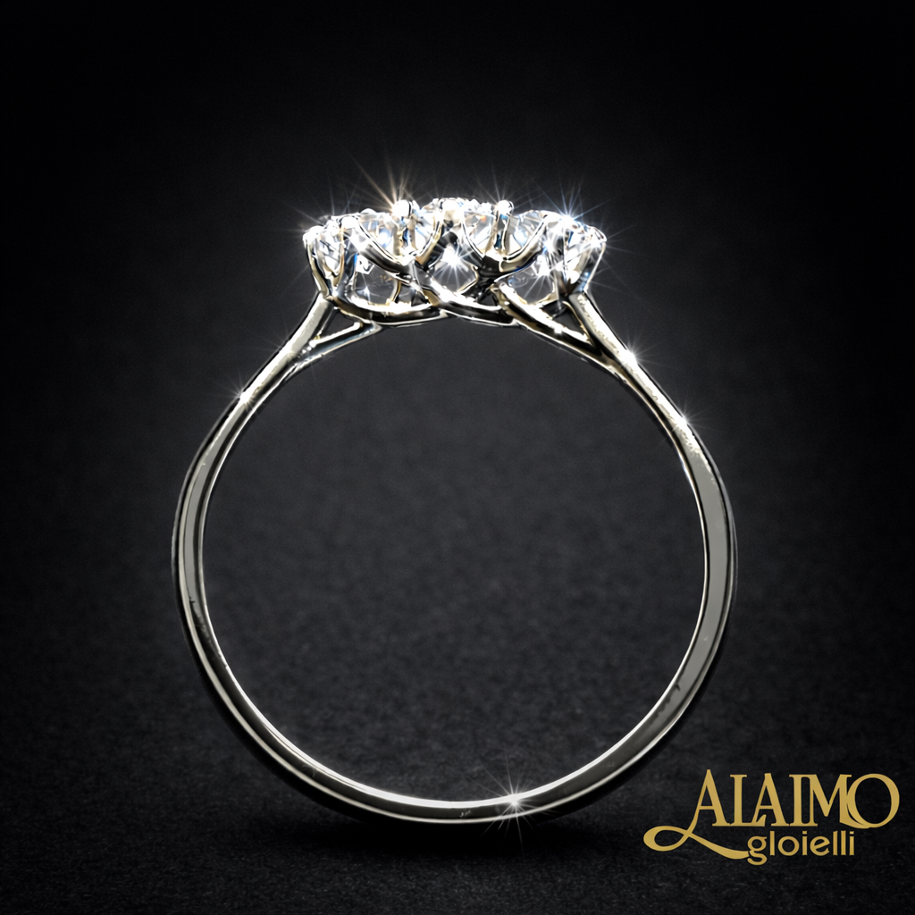 Trilogy Diamanti SPE36880 Oro Bianco 18kt